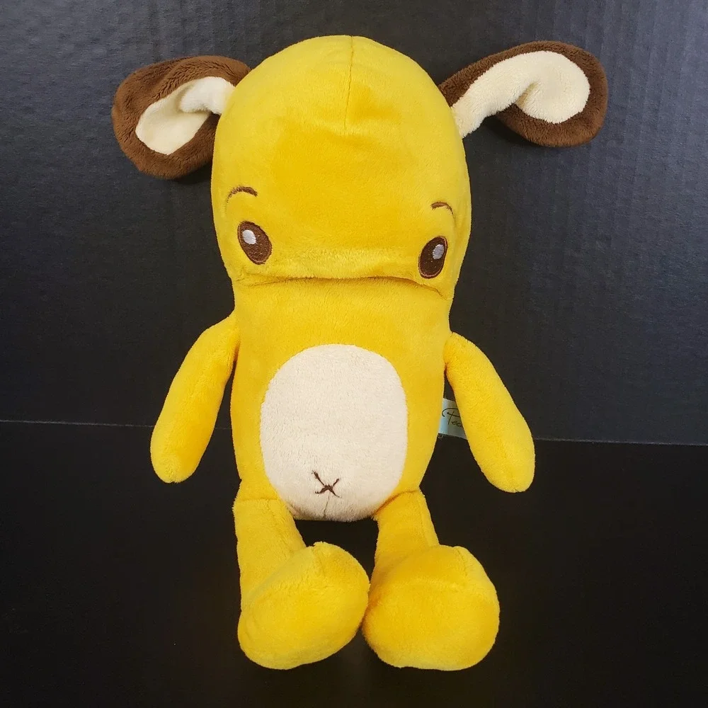 PecanPals Pecan Pals Plush Milo Yellow Stuffed Dog Monster 13